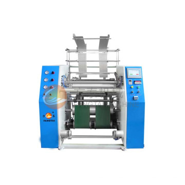 Machine automatique de rebobinage de film de bâti de PE (CE)